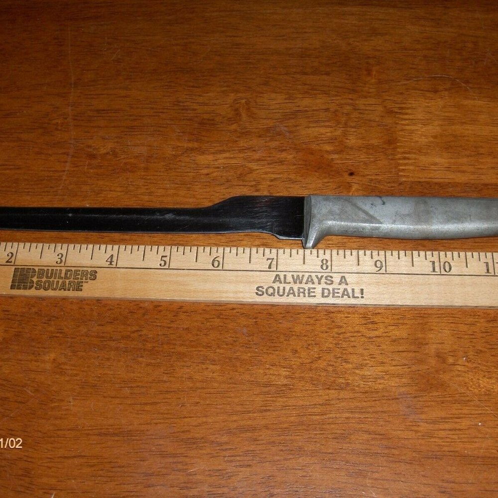 Fillet knife, Cast Aluminum handle 7.5" Blade